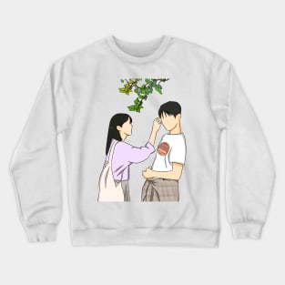 Twinkling Watermelon Kdrama Crewneck Sweatshirt